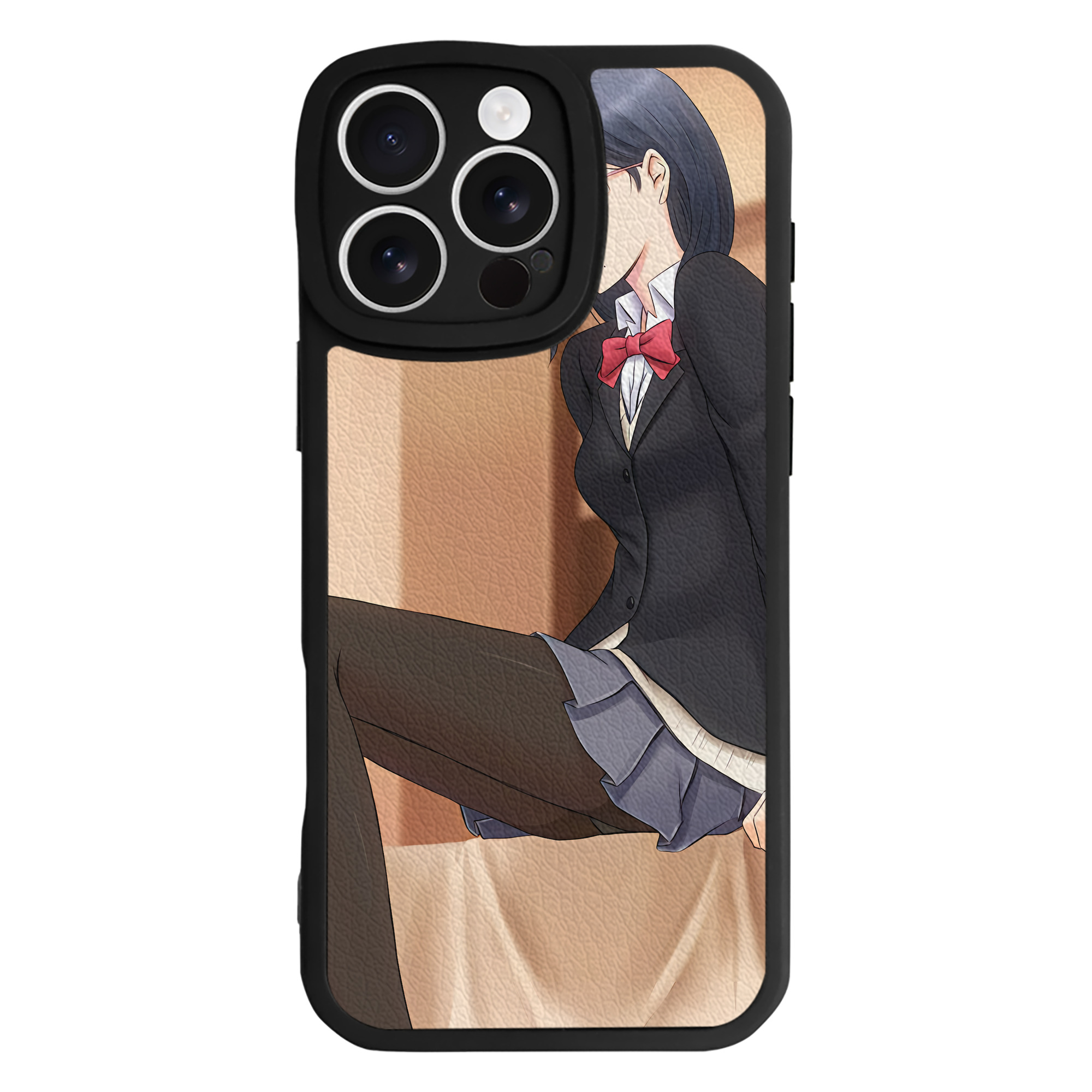（画像用） ハイキュー!! Haikyu!! 【iPhone 16シリーズ対応】シリコンスマホケース（レザー調） 材質：シリコン